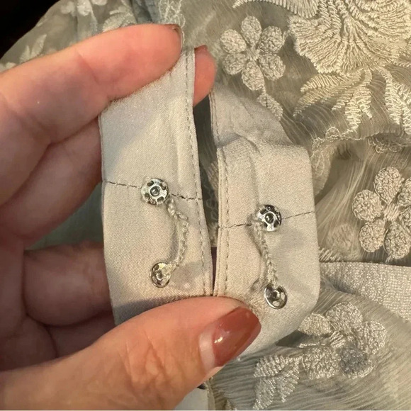 Elizabeth and James Lise Tiered Silk Maxi Dress - Picture 12 of 12